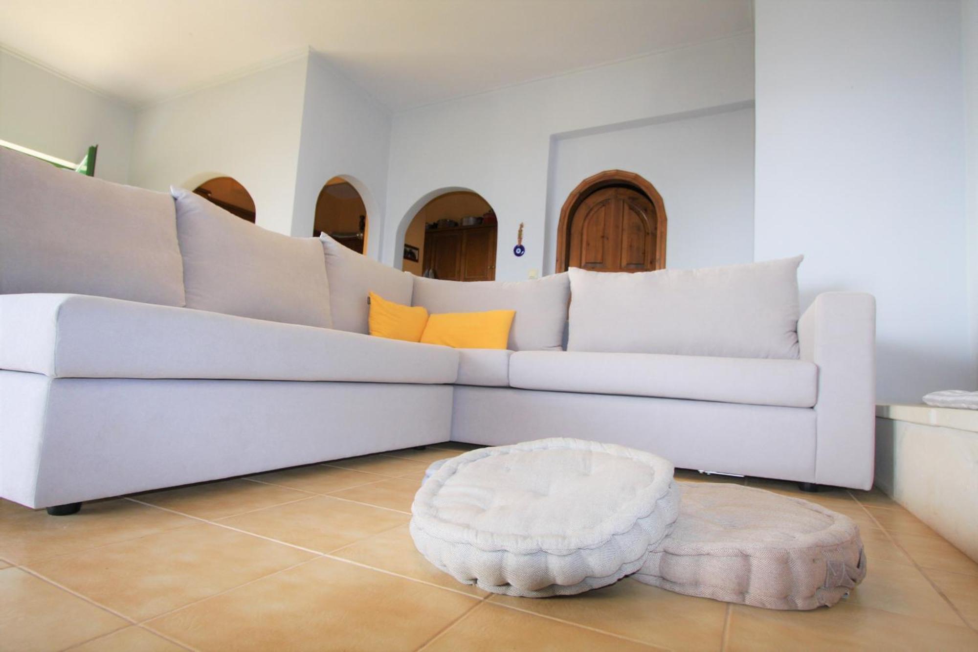 360 Panorama House - Gazing At Horizon And The Stars Of The Galaxy In The Night - Fresh Cool Breeze Most Of The Time - Just 7 Min From The Beach Kournas Ngoại thất bức ảnh